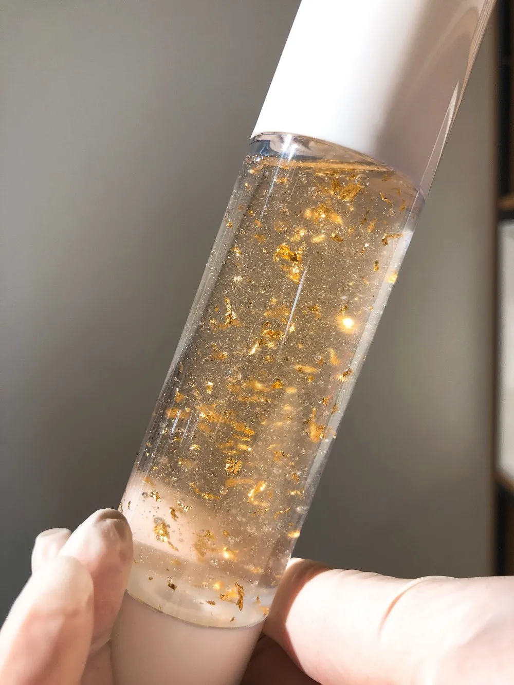 1 Gram/ Bottle 24k Gold Leaf Flake Facial Mask Serum Gold Contents 98