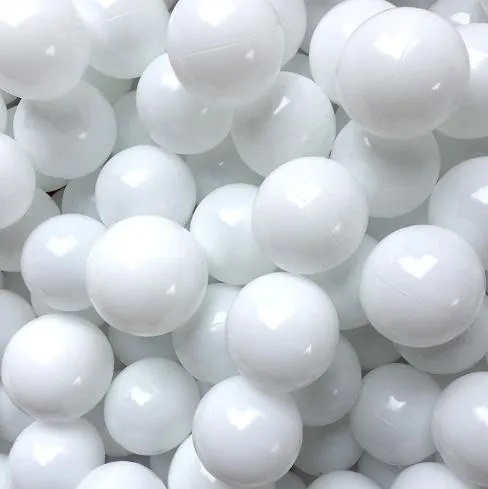 white plastic balls for ball pit