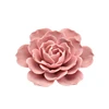 Eco-friendly Hot Sale Home Decor Porcelain Statue Handmade Crafts Figurine Flower Ceramic