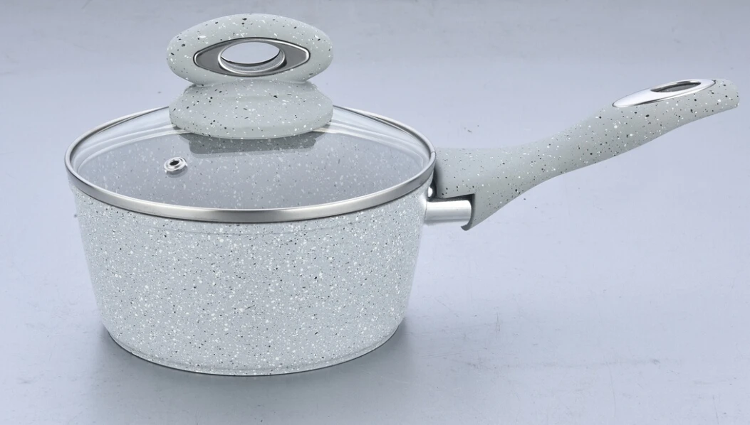 Aluminum Gery Marble Stone Coating Cookware Set Buy Marble