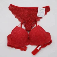 

Stylish Hot Lady Lace Pudh Up Sexy Bra Panty New Design