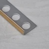 10mm L Shape Kitchen bathroom ceramic wall tile trim L Angle stainless steel Corner Tile Trim