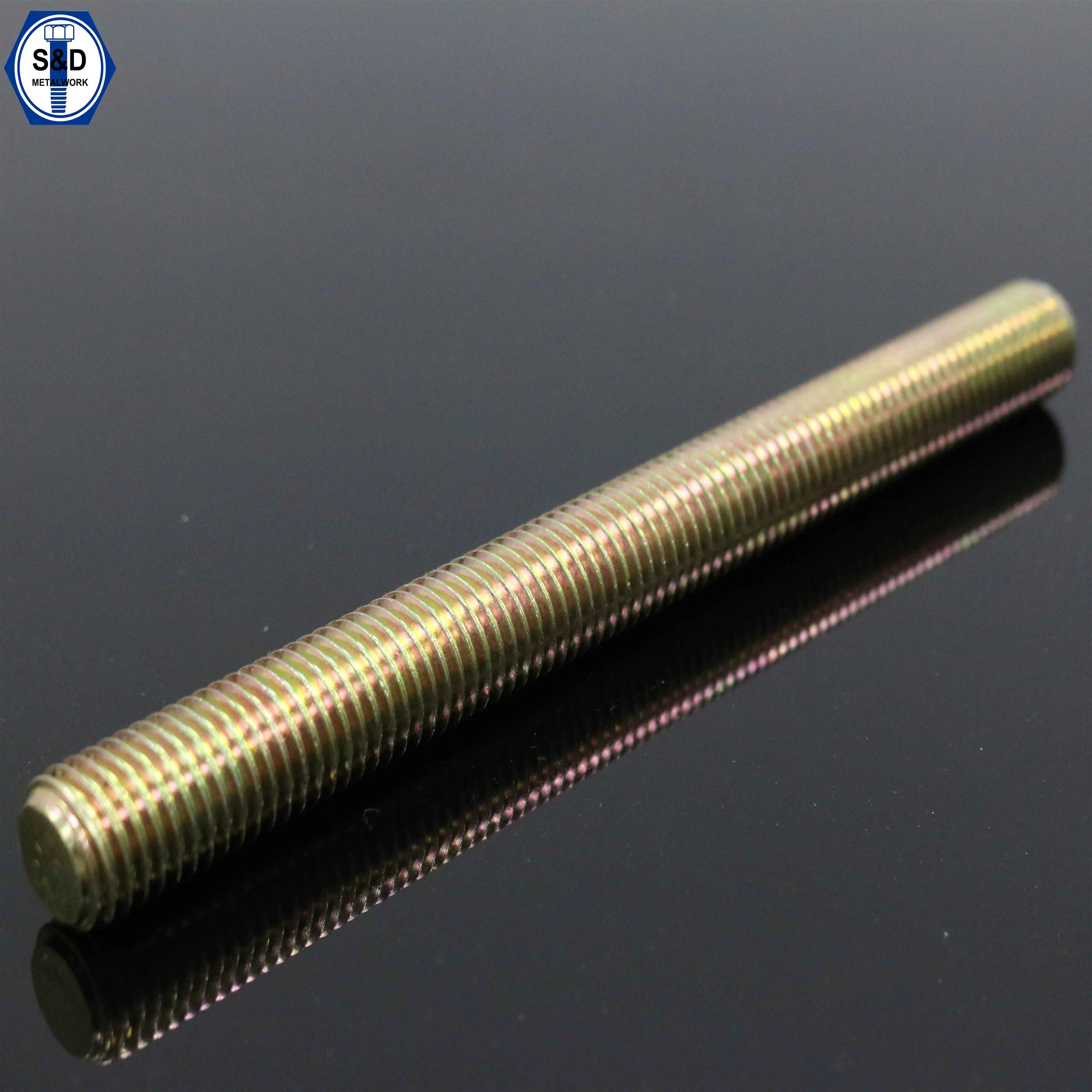 
Threaded Rod/Stud bolts with plate ASTM A193 B7 full threaded rod 