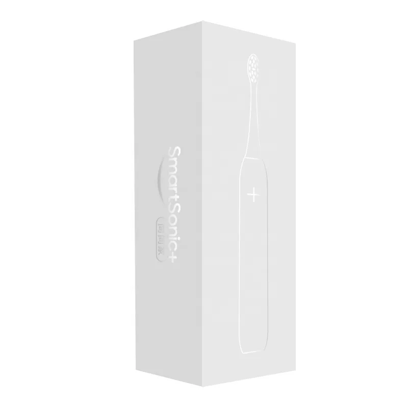 
Waterproof IPX7 Wireless Rechargeable Dupont Brush Black Ultrasonic Electric Toothbrush 