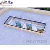 center pivot window aluminum sloped skylight /Sunshade aluminum roof windows