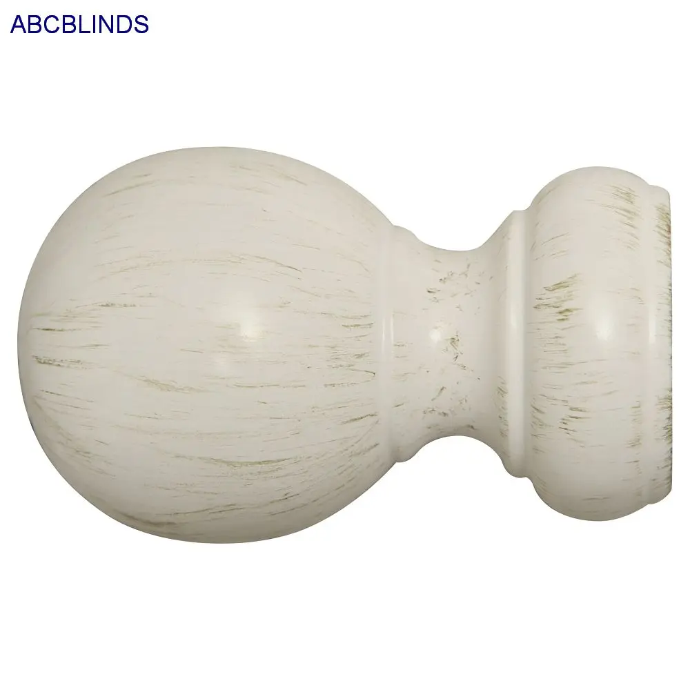 Cheap Wood Curtain Rods Finials For Wooden Blinds Buy