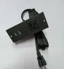 Popular-US Recessed mounted power socket 2 USB charger in black/Customized for furniture/tabletop use