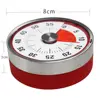 Magnetic Mechanical Timer 60 Minute Visual Kitchen Countdown Timer With Alarm for Cooking Baking