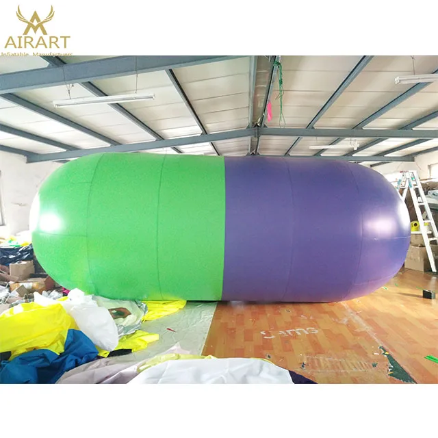 
Promotional giant inflatable pill capsules with logo for advertising 