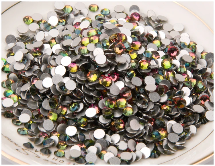 

crystal flat back rhinestones No hotfix ss20 VM color Seed Beads for Nail Art/Garment Accessories, N/a