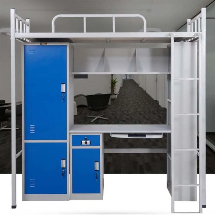 Dormitory  kids metal loft adult bunk beds cheap