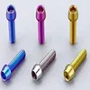 Rainbow titanium hex socket head cap screw bolt m6 m7 m8