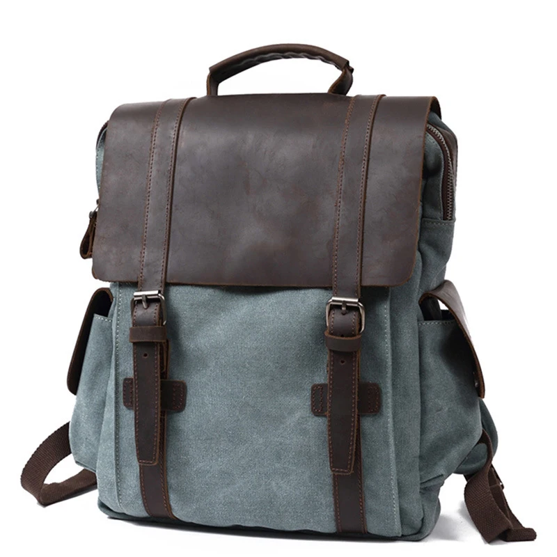 women's waxed canvas backpack