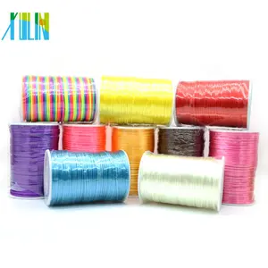 XULIN Wholesale 2mm Satin Rattail Korea Nylon Cord Stock in Bulk