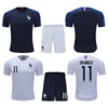Custom printing reversible blank jersey soccer france