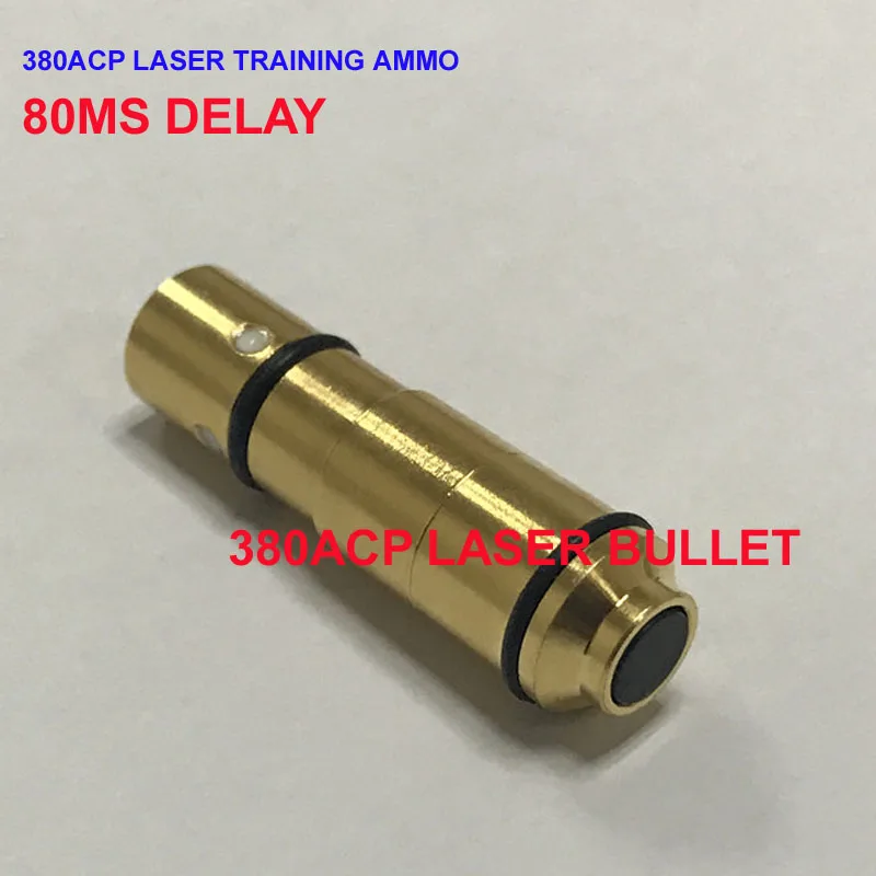 Munição do Laser Atraso para a Simulação Seca do Tiro do Treinamento do Fogo 9mm e Substituir o Cartucho do Laser da Bala da Munição 380acp do Laser 80ms 40 s & w 45acp 4 e substituir o cartucho do laser da