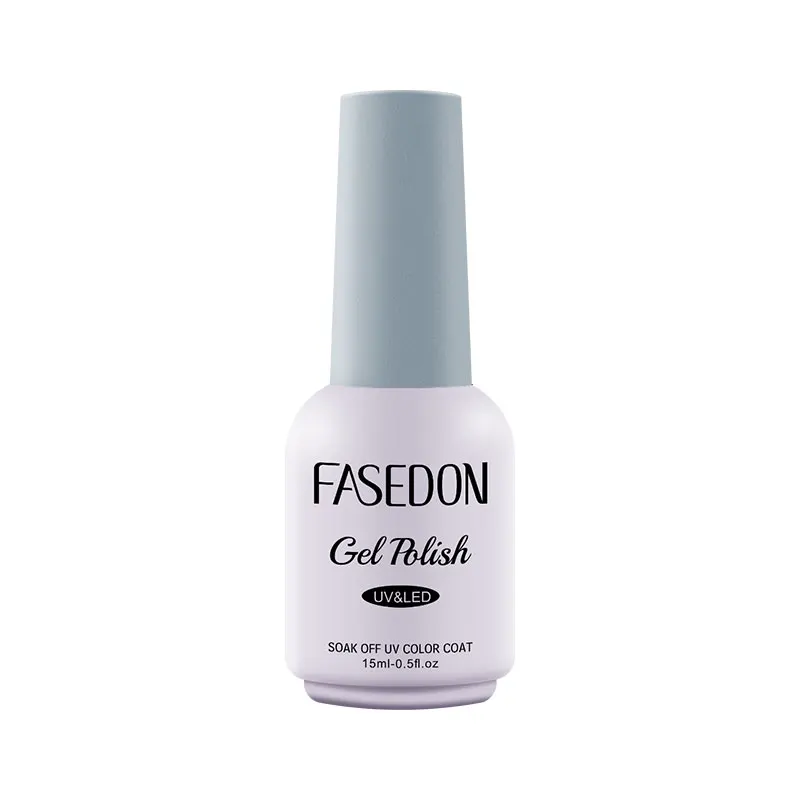 

Fasedon highly popular pure resin soak off uv nail gel for nail salon, 80 colors