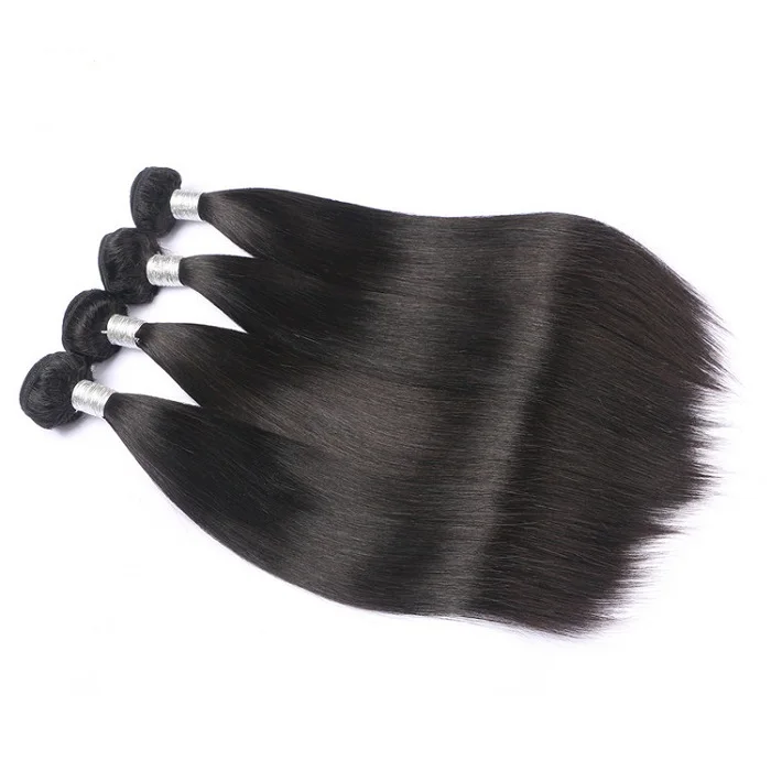 

Factory Vendor Virgin Brazilian virgin hair bundle Wholesale 100% human hair extension, Natural color