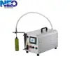 Semi-Auto Tabletop Compact Filling Machine/ Filler with Gear Pump for Free Flowing Liquid