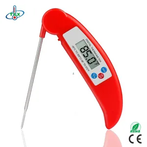 Image of Instant Read Pocket Foldable Digital cooking food meat Thermometer Household Kitchen Digital Thermometers for BBQ, Grill,,Milk