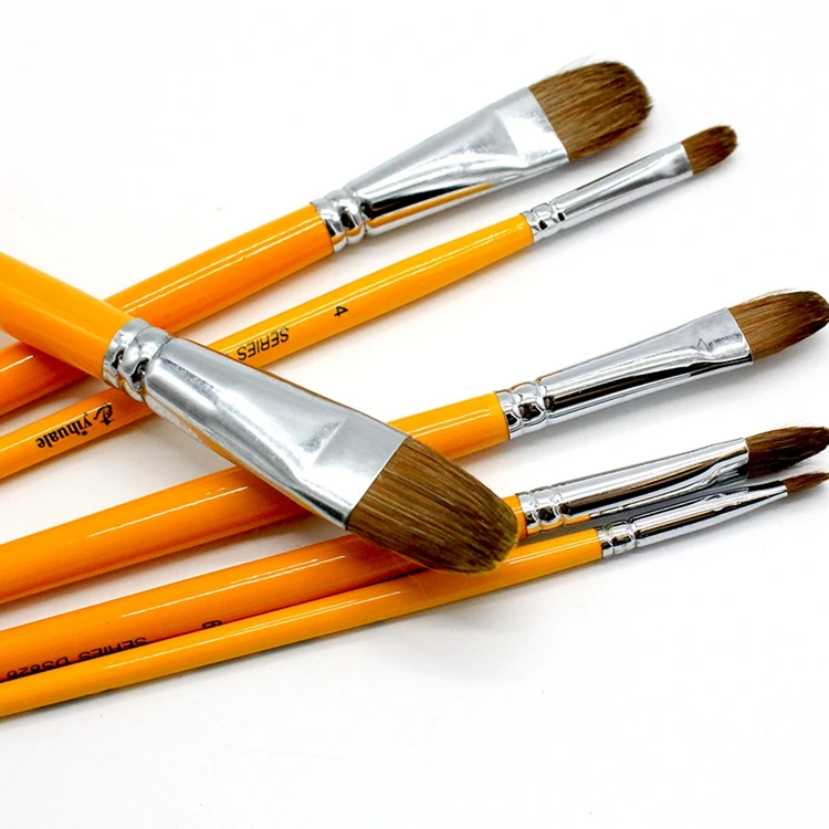 Camel Wooden Artist Paint Brush Buy Art Paint Brush,Camel Hair Art