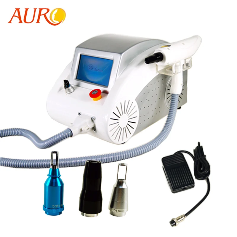 

AU-525 2019 AURO Beauty New Arrival Professional ND YAG Laser Tattoo Removal Machine with Factory Price