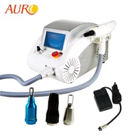 

AU-525 2019 AURO Beauty New Arrival Professional ND YAG Laser Tattoo Removal Machine with Factory Price