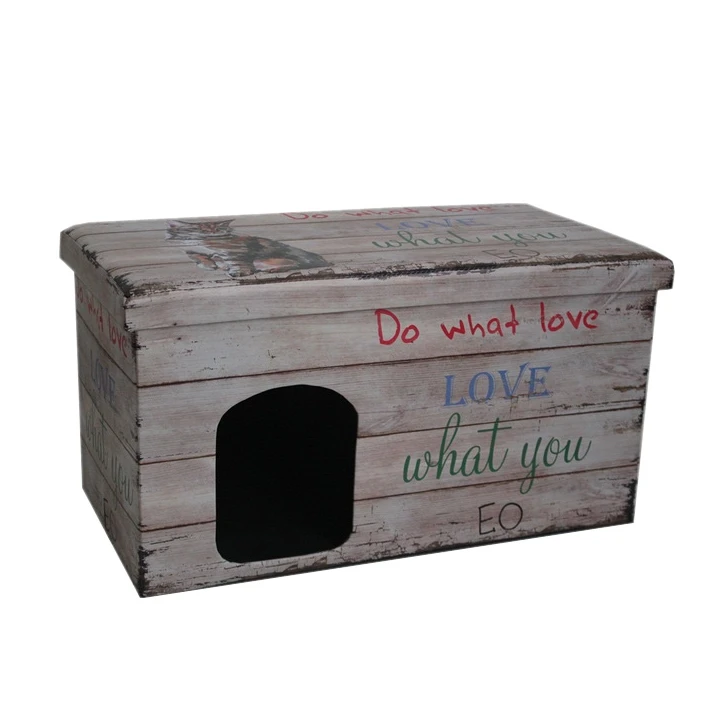 

Fashion big dog cottage wooden pet cage doghouse