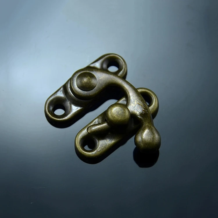 
antique style design metal lock hardware small box lock 