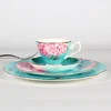 light blue elegance dinner sets for one person ceramic dinnerware