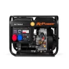 5kw 5kva portable diesel generator open type with nice price
