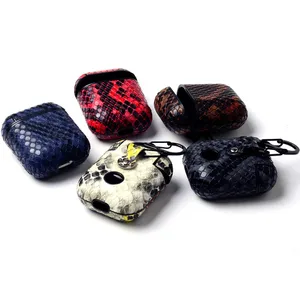 Snake Skin Grain Case AirPods Charging Case