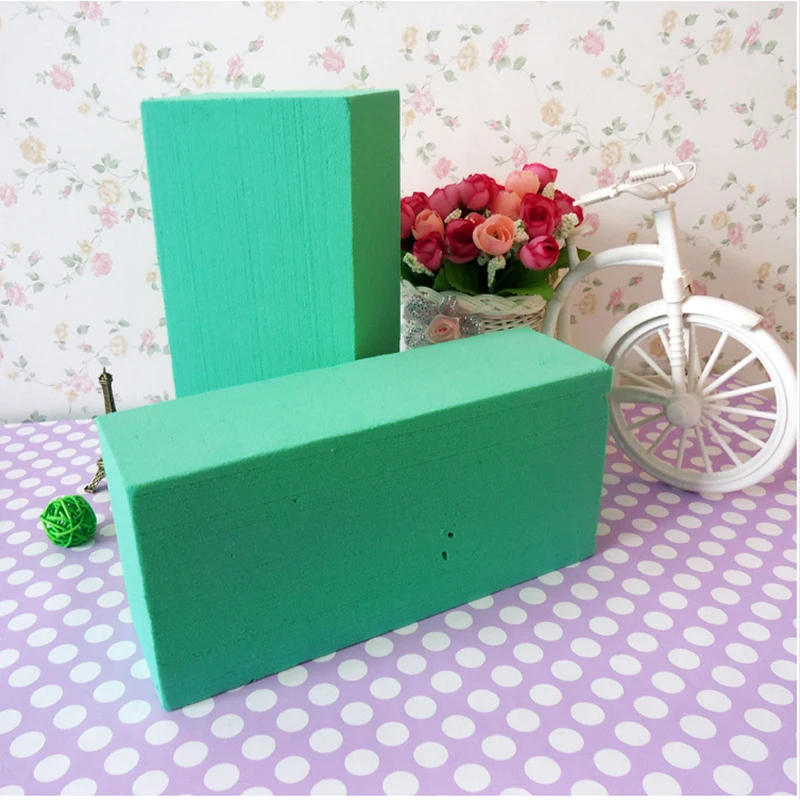 湿式和干插花泥花店插花泡沫砌块砖的新鲜花卉仿真花 Buy 花泥 干花泥 花泥泡沫块product On Alibaba Com