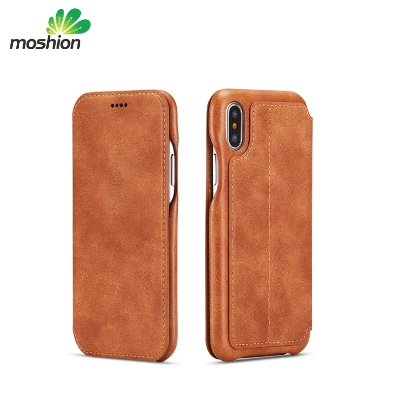 

2019 phone case for men folio pu leather phone case, magnetic flip leather phone case for iPhone X/Xs/Xs max