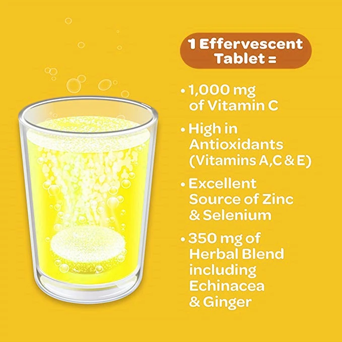 
Multivitamin Effervescent Tablets OEM Private Label Vitamin C Effervescent Tablet 