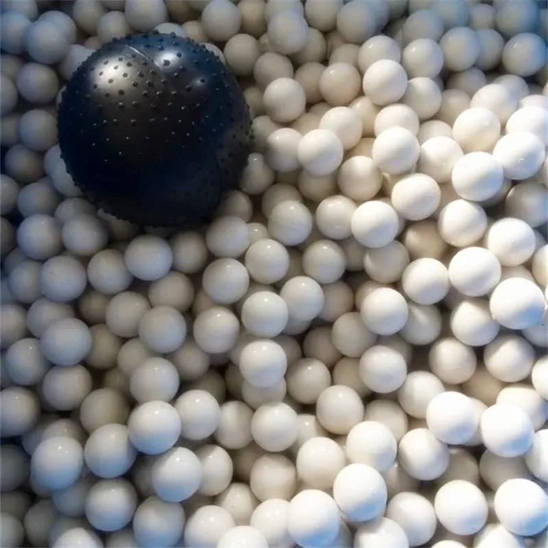 Factory Price17mm 18mm Solid Rubber Coated Steel Ball Buy High