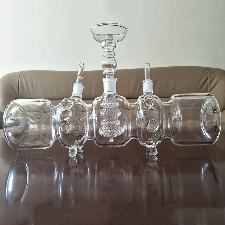 

saudi arabia custom made large size shisha MP5 christmas edition hookah for lavoo wax shisha hookah