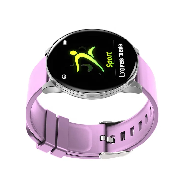 

2019 Best Sell Colorful Full Touch Screen Round Smart W8 Sport Smart Watch