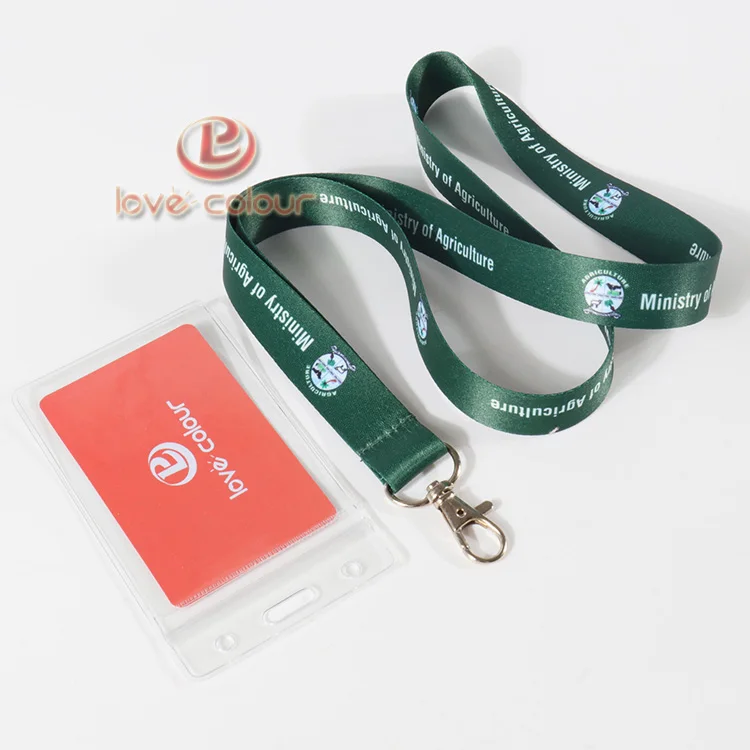 Card holder lanyard 7