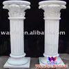 White Stone Marble Column