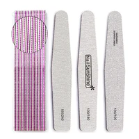 

High quality thick drop-shaped Zebra nail file wholesale