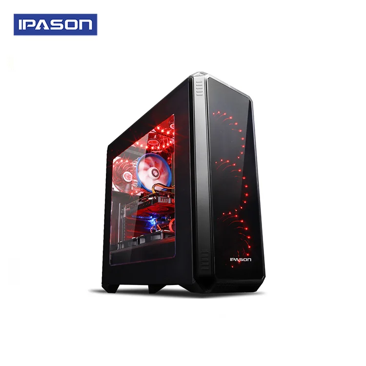 Ipason P5  desktop computer core i5 8400 8G 16G GTX1050TI 4G gaming desktop pc