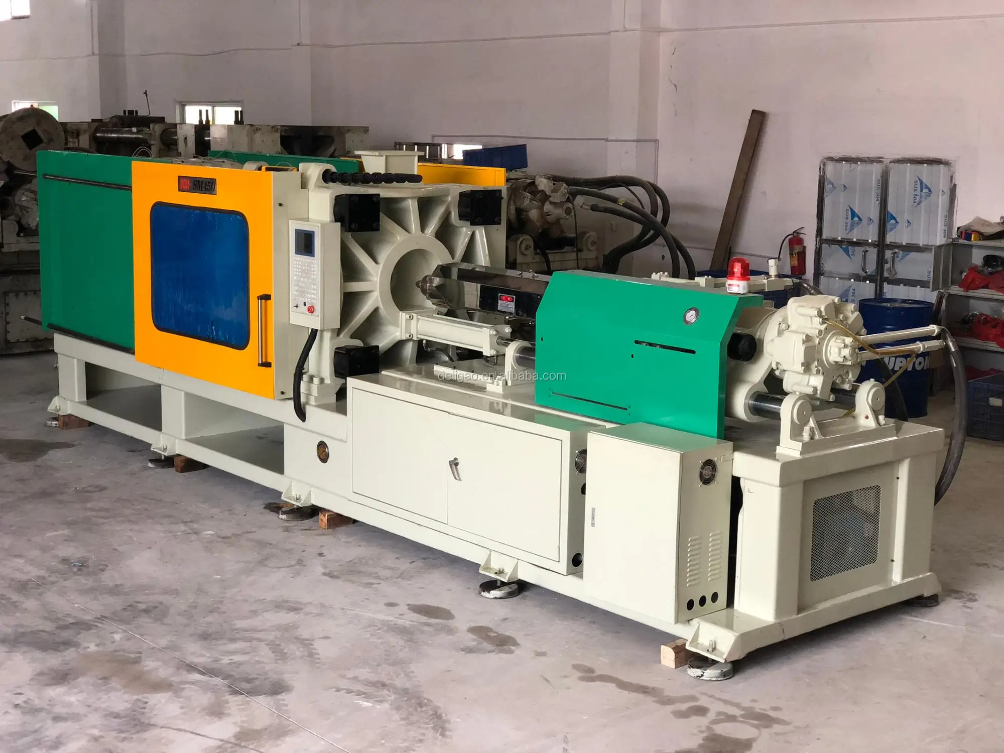 Used Second Hand Plastic Injection Molding Machine 450 Ton Pvc For Sale