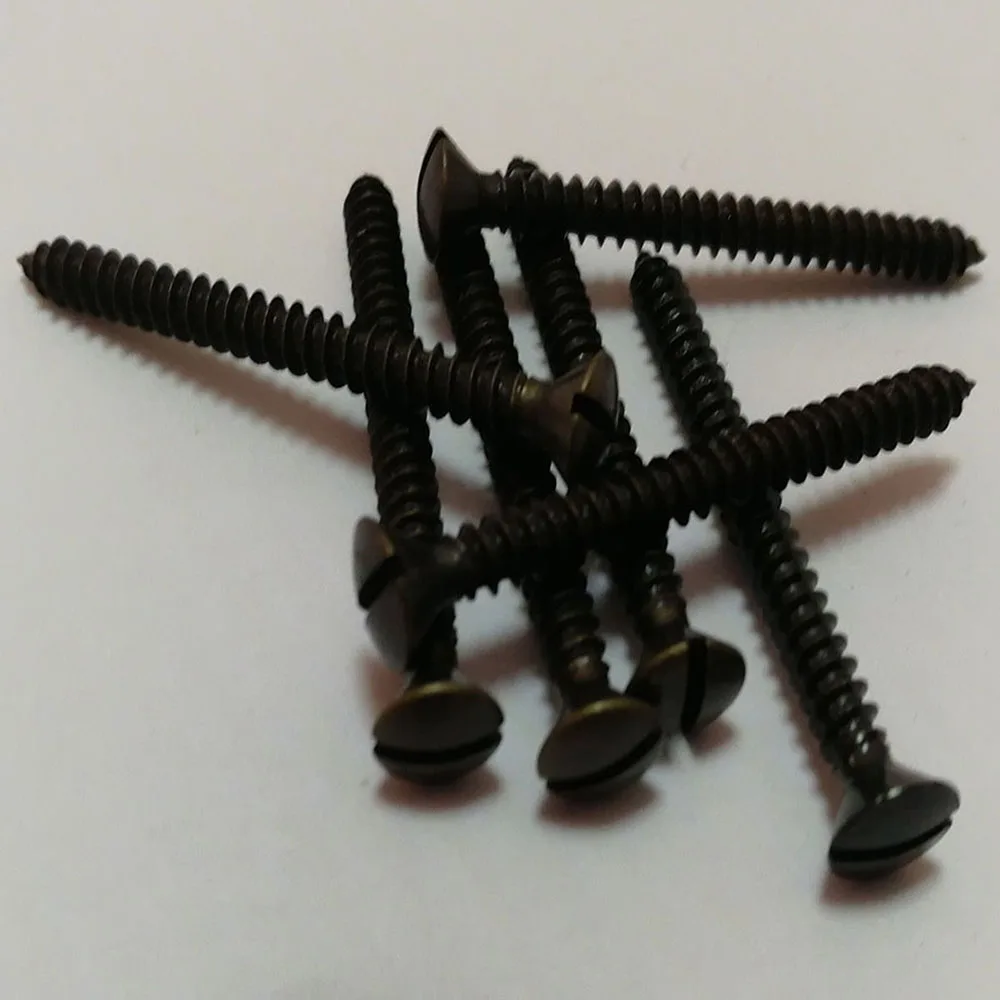 
M3.5x50 Metric Slotted countersunk head screws self-drilling zinc plated screw 