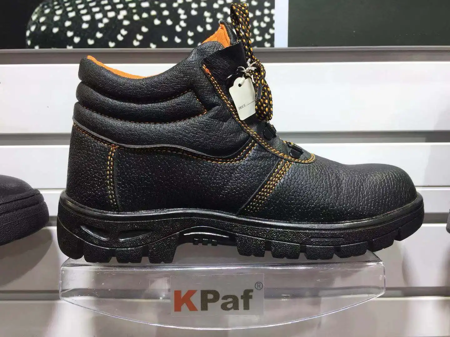 Genuine Leather Breathable And Leisure Steel Toe Cap Safety Work Shoes