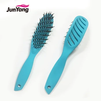 plastic bristle hair brush