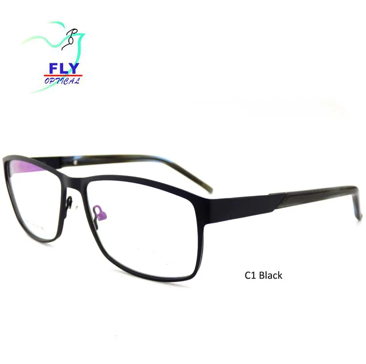 

Stock!High Quality Stainless Steel Eyeglass Elegant Metal Business Reading Glasses