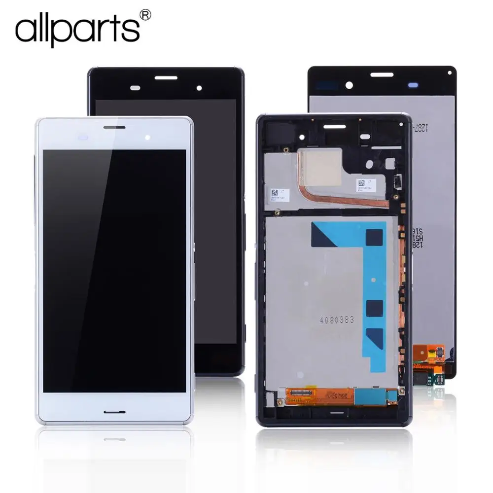 Display For Sony Xperia Z3 Display Touch Screen with Frame Digitizer Original For Sony Z3 LCD Display Replacement E6553 D6603