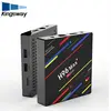 2018 China manufacturer direct supply H96 Max + RK3328 4G 32G android box RK3128 ott 8.1 tv box