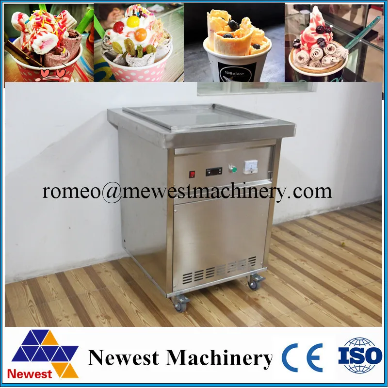 Good Efficiency Fried Ice Cream Machine/mello Roll Ice